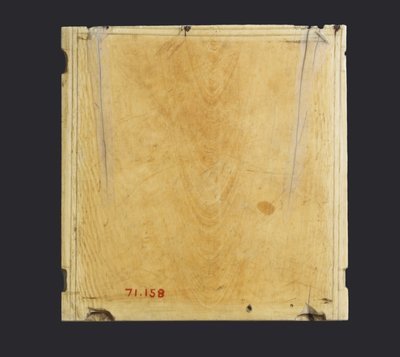 (détail) Triptyque icône de la Vierge et l